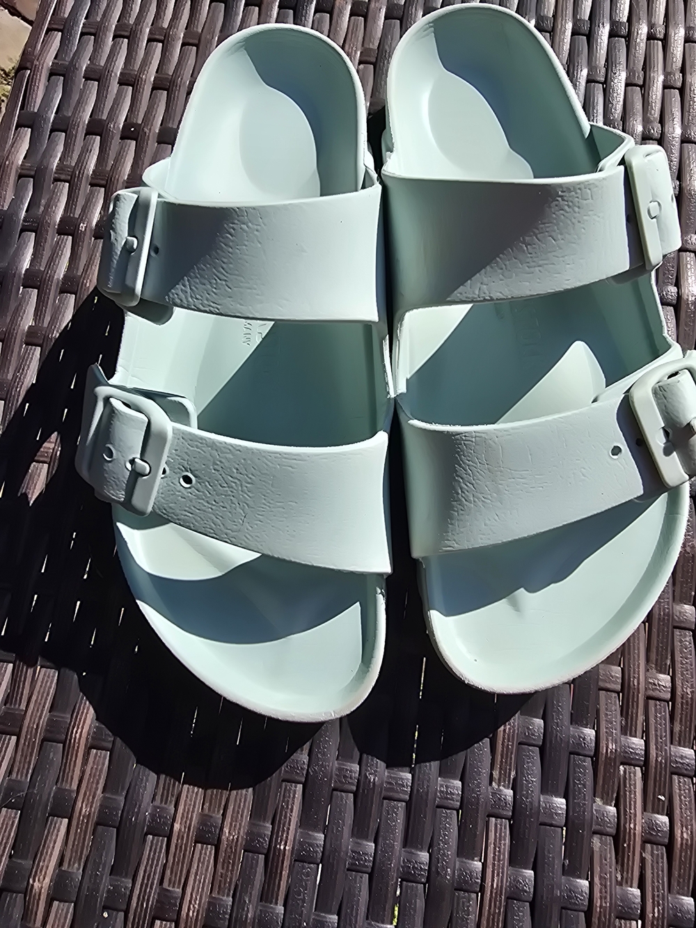 Birkenstock Arizona EVA Women's Sandals in Mint Green - Picture 8 of 11